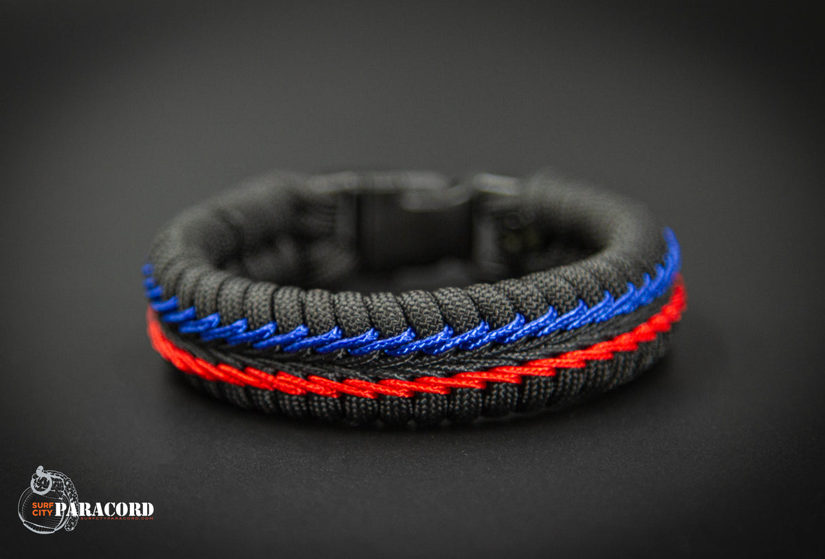 Custom Stitched Fishtail Paracord Bracelet (Solid Colors) – Surf City  Paracord, Inc.