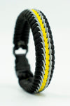 Thin Line Wide Stitched Fishtail Paracord Bracelet (Security / Loss Prevention)