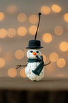 Handmade Paracord Snowman Christmas Ornament (Gramps)