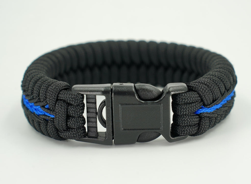 Rothco Deluxe Thin Blue Line Paracord Bracelet