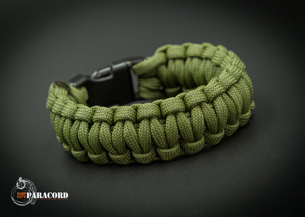 Basic Cobra Bracelet (Choice of Colors) 6.25 / Coyote Brown