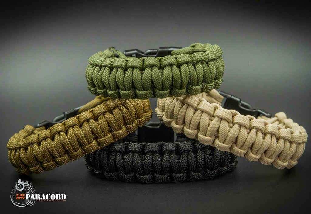 Basic Cobra Bracelet (Choice of Colors) 6.25 / Coyote Brown
