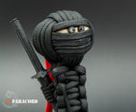 Deluxe Paracord Shinobi Keyfob (Black)