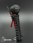 Deluxe Paracord Shinobi Keyfob (Black)