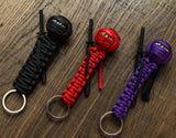 Wide Deluxe Paracord Shinobi Keyfob (Choice of Color)