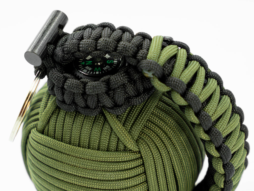 Bug Out Frag Pro Paracord Survival Kit (Purple X) – Surf City Paracord, Inc.