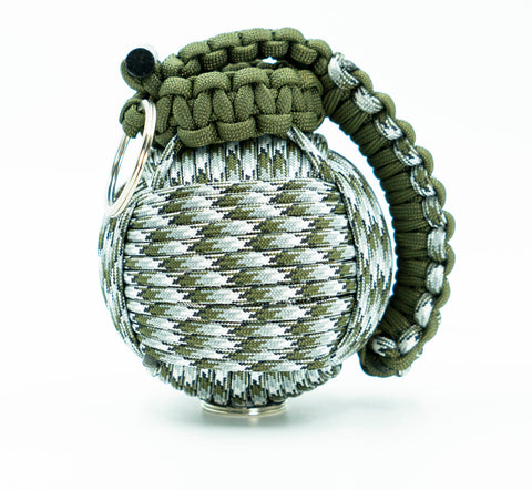 Bug Out Frag Pro Paracord Survival Kit (Siberian Camo and Olive Drab)