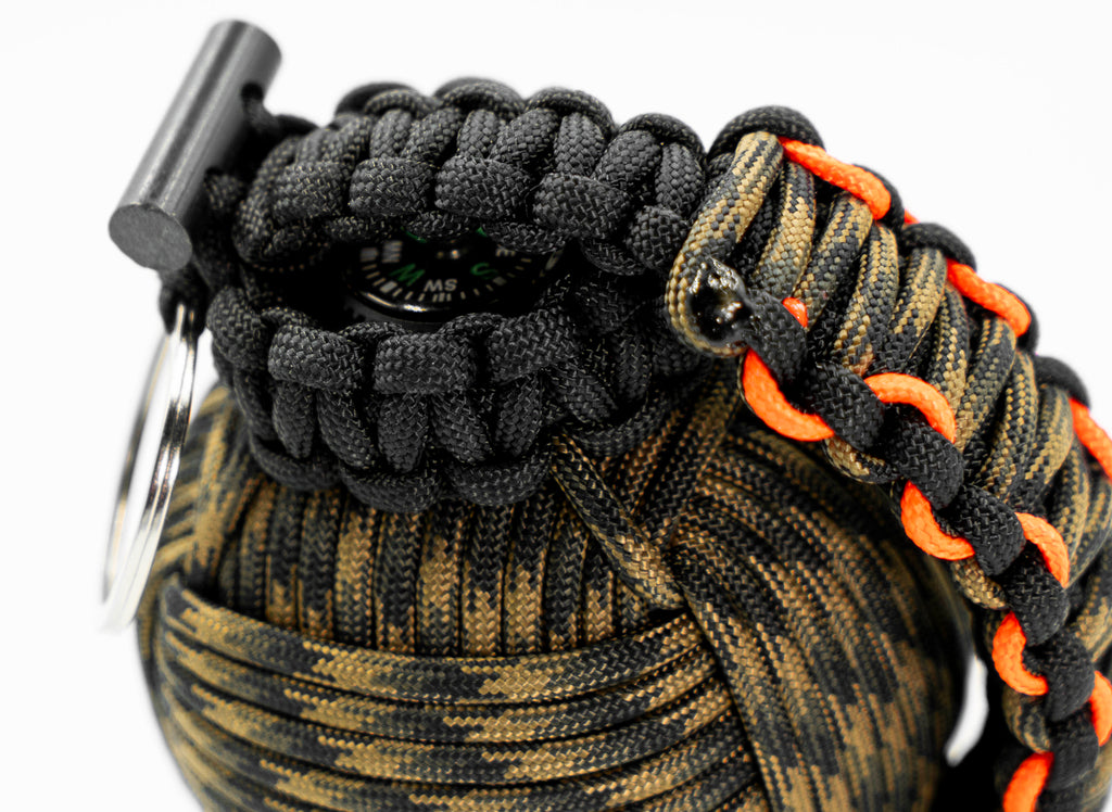 Bug Out Frag Pro Paracord Survival Kit (Purple X) – Surf City Paracord, Inc.