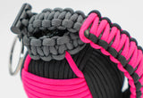 Bug Out Frag Pro Duo Paracord Survival Kit (Hot Pink / Black)