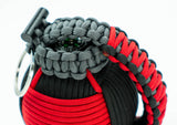 Bug Out Frag Pro Duo Paracord Survival Kit (Red / Black)