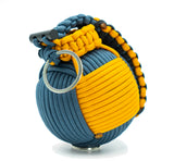 Bug Out Frag Pro Duo Paracord Survival Kit (Goldenrod / Slate Blue)