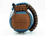 Bug Out Frag Pro Duo Paracord Survival Kit (Walnut / Slate Blue)