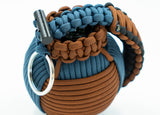 Bug Out Frag Pro Duo Paracord Survival Kit (Walnut / Slate Blue)