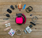 Bug Out Frag Pro Duo Paracord Survival Kit (Hot Pink / Black)
