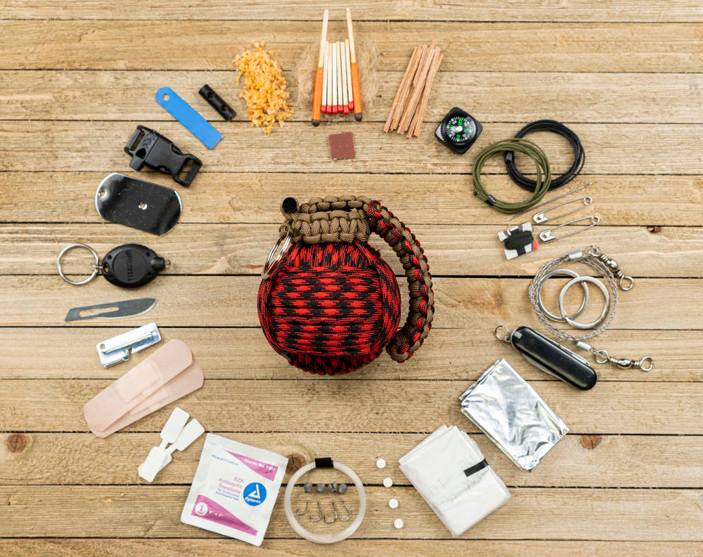 Bug Out Frag Advanced Paracord Survival Kit (Lumberjack) – Surf City  Paracord, Inc.