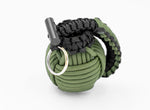 Bug Out Frag Mini Keyfob (Olive Drab / Black)