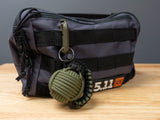 Bug Out Frag Mini Keyfob (Olive Drab / Black)