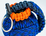 Bug Out Frag Pro Paracord Survival Kit (Denim / Slate / Orange)