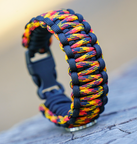 King Cobra Paracord Survival Bracelet (Oktoberfest Limited Edtion)