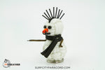 Handmade Paracord Snowman Christmas Ornament (Snow Punk)