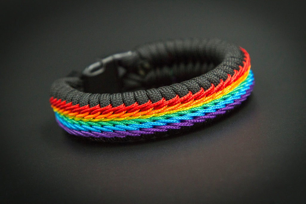 Custom Stitched Fishtail Paracord Bracelet (Solid Colors) – Surf