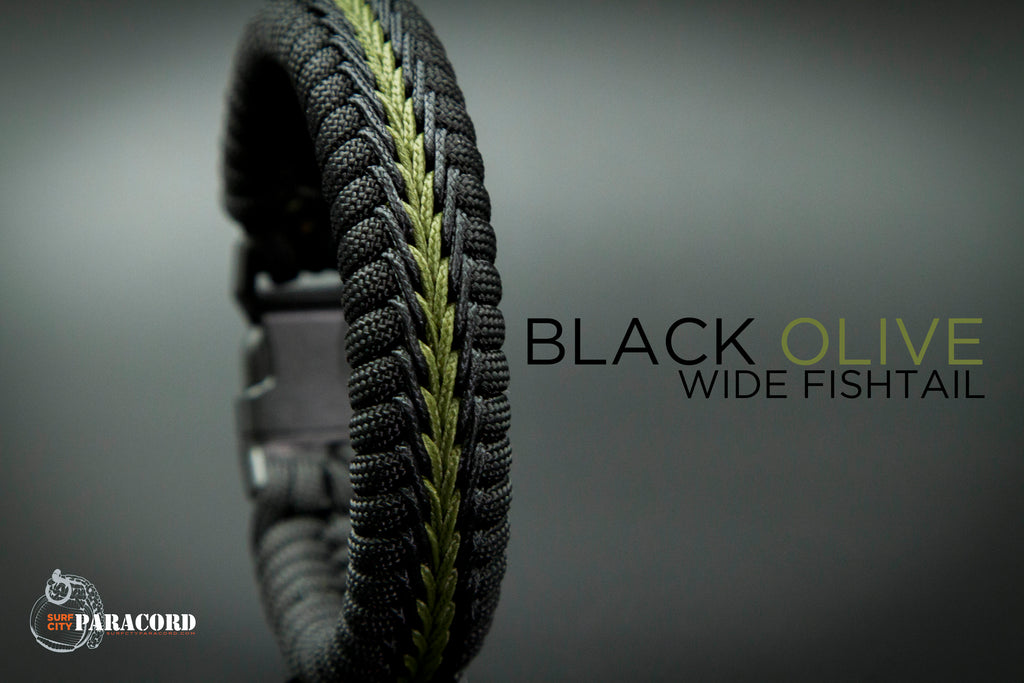 Thin Line Fishtail Woven Paracord Survival Bracelet Tactical Stitched  Fishtail Micro Cord 