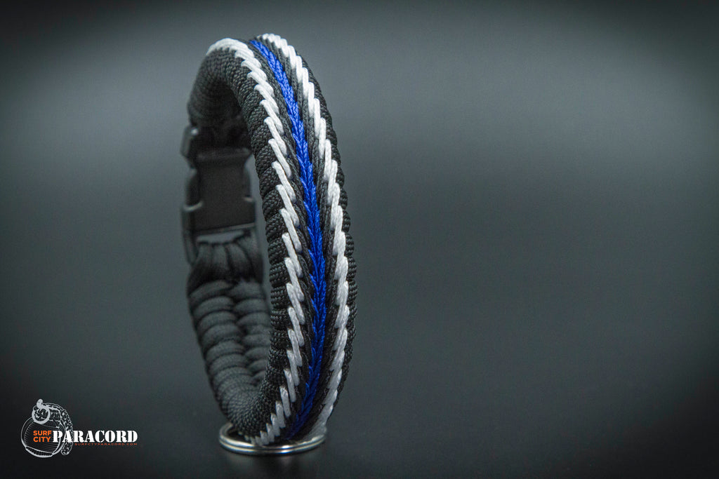 Blue thin line bracelets hotsell