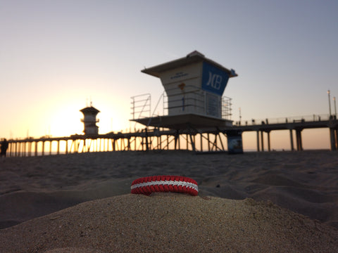 Lifeguard Wide Fishtail Paracord Bracelet