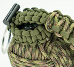 Bug Out Frag Pro Paracord Survival Kit (Multi-Camo and Olive Drab)